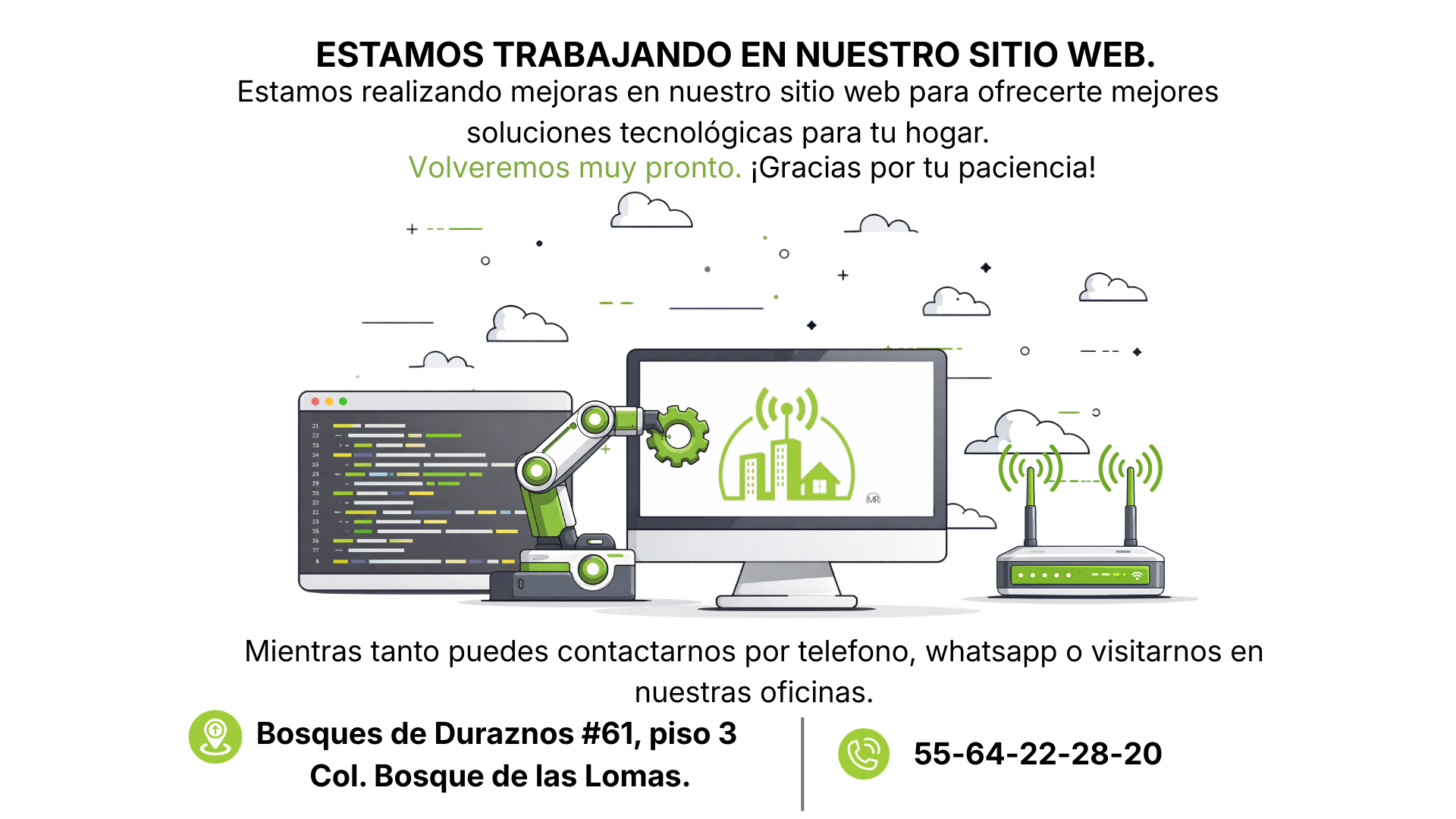 Sitio en mantenimiento